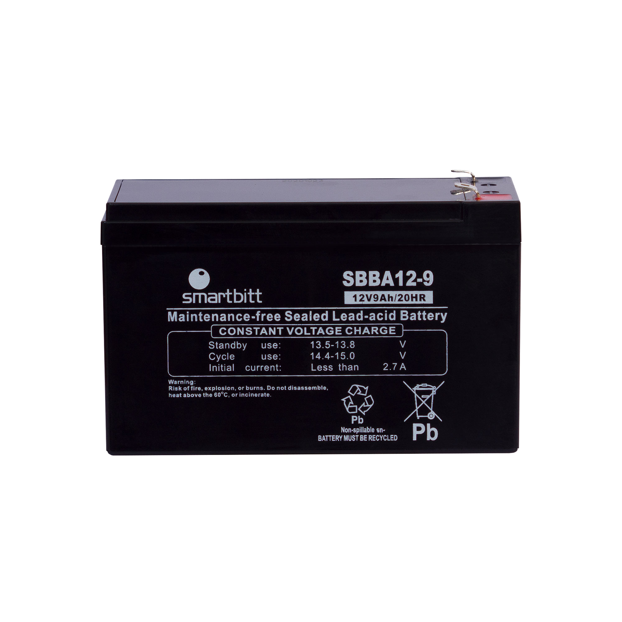 Batería EnergySafe T9B-BS 12V 8Ah ••ᐅ【DBaterías.com】